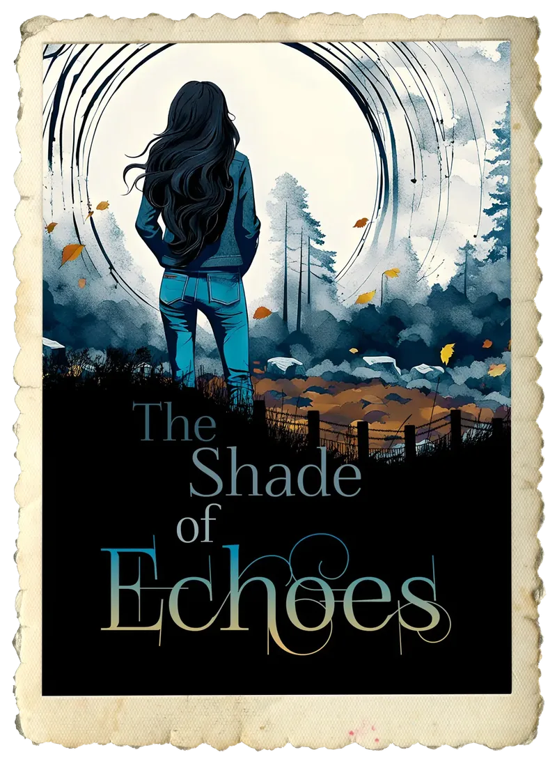 cover art for the shade of echoes by alison huff